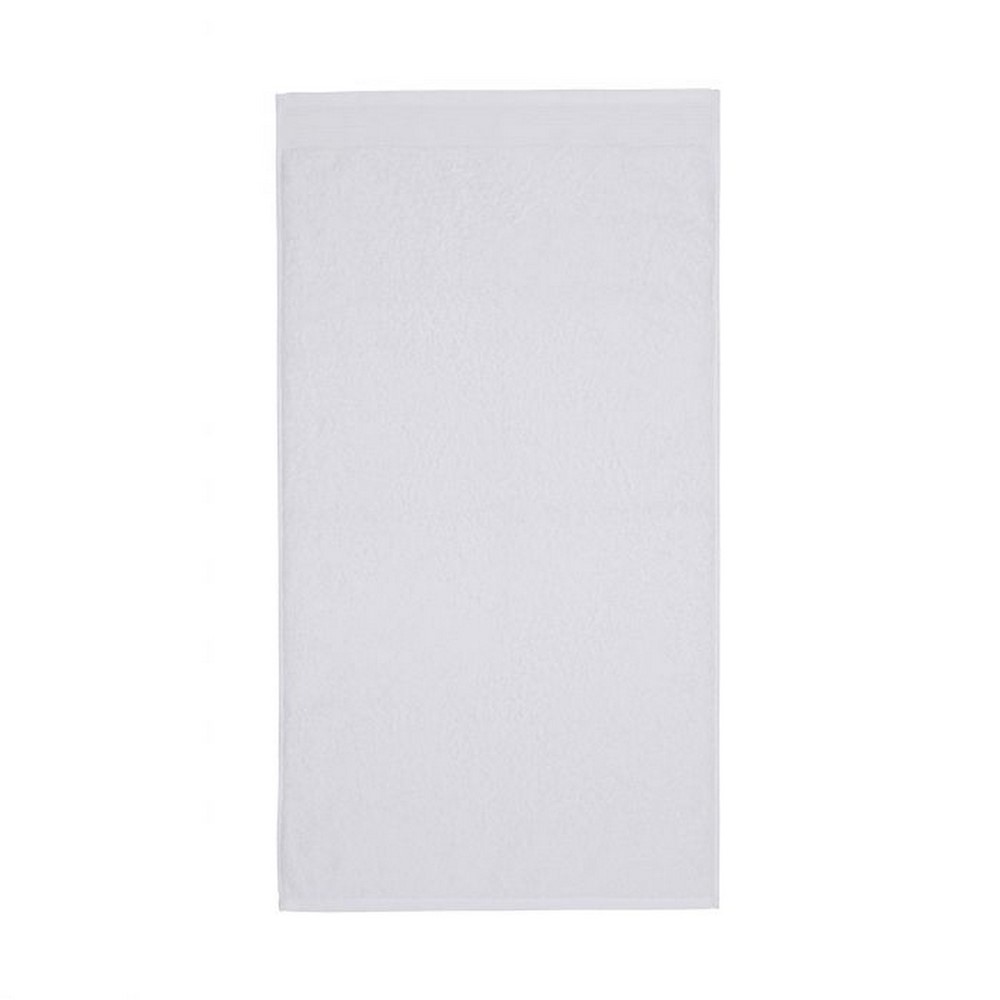 Noi Plain Cotton Bamboo Towel in White